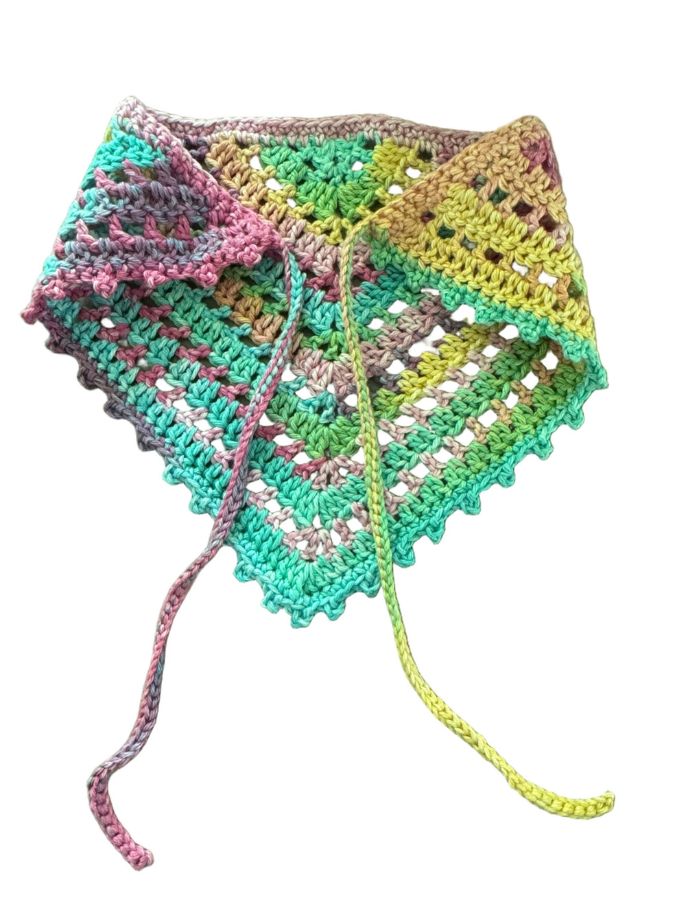 Crochet Bandana - Multicolor